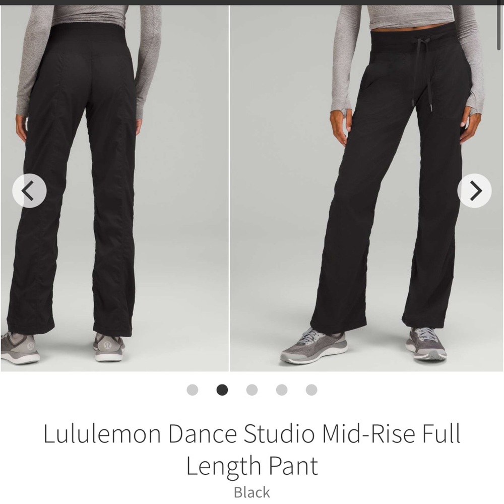 Lululemon unlined dance studio 32”